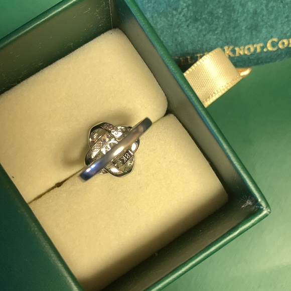 The Celtic Knot - 18k white gold ring, size 5 - Picture 8 of 10